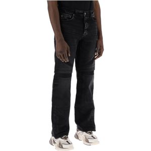 Amiri, Jeans, Heren, Zwart, W31, Katoen, Straight Jeans