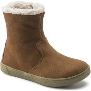 Birkenstock, Schoenen, Dames, Bruin, 36 EU, Suède, Winter Suède Leren Mink Laarzen