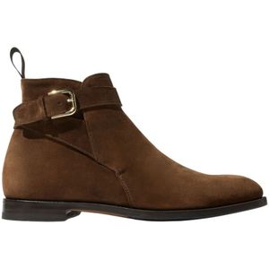 Scarosso, Schoenen, Heren, Bruin, 41 1/2 EU, Leer, Taylor Laarzen Jodhpur Tobacco