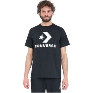 Converse, T-Shirts Zwart, Heren, Maat:XL