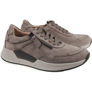 Gabor, Schoenen, Dames, Beige, 37 EU, Walking Sneaker met Rollingsoft Technologie