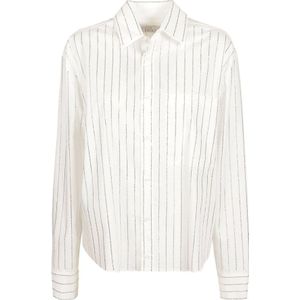 Giuseppe Di Morabito, Blouses & Shirts, Dames, Wit, M, Klassieke Witte Overhemd