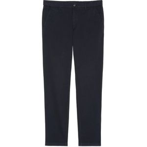 Marc O'Polo, Broeken, Heren, Blauw, W34 L32, Katoen, Chino - model Osby jogger tapered