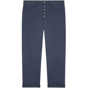 Dondup, Loose-fit Jeans Blauw, Dames, Maat:W24