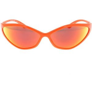 Balenciaga, Accessoires, unisex, Oranje, ONE Size, Stijlvolle zonnebril