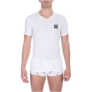 Bikkembergs, t-shirt Wit, Heren, Maat:M