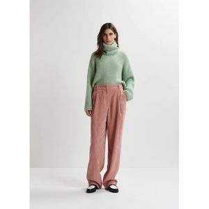 Essentiel Antwerp, Broeken, Dames, Roze, S, Corduroy Geranium Broek