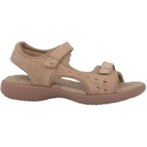 Panama Jack, Schoenen, Dames, Beige, 37 EU, Taupe Platte Sandalen voor Vrouwen