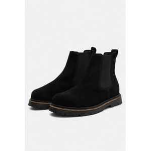 Birkenstock, Schoenen, Heren, Zwart, 43 EU, Leer, Highwood Chelsea Boots