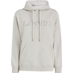 Lanvin, Hoodie Wit, Dames, Maat:L