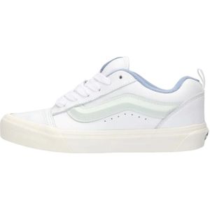 Vans, Schoenen, Dames, Wit, 38 EU, Leer, Lage Sneakers Trendy Stijl