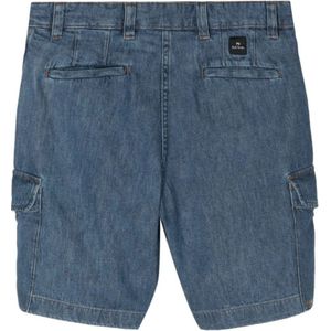 PS By Paul Smith, Korte broeken, Heren, Blauw, W32, Denim, Blauwe Denim Shorts met Cargo Zakken