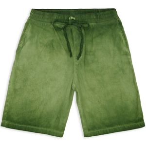 Gallo, Korte broeken, Heren, Groen, M, Katoen, Groene Bermuda Shorts van Katoenen Canvas