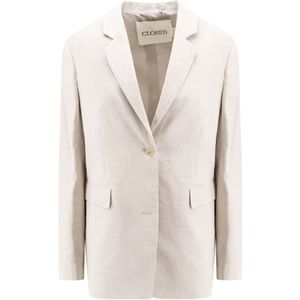 Closed, Blazers Beige, Dames, Maat:M