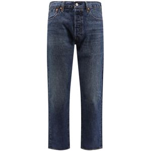 Levi's, Blauwe Ss 24 Heren Jeans Blauw, Heren, Maat:W30