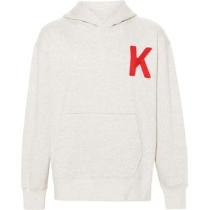 Kenzo, Sweatshirts & Hoodies, Heren, Grijs, S, Grijze Sweaters voor Mannen
