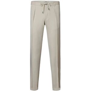 Profuomo, Beige Chino Broek Beige, Heren, Maat:M