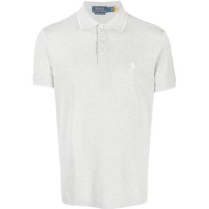 Polo Ralph Lauren, Tops, Heren, Grijs, L, Katoen, Polo Shirts