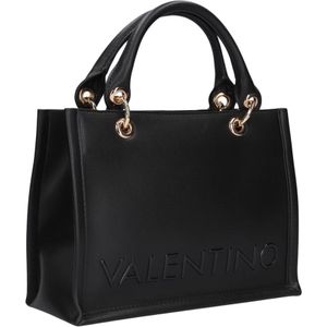 Valentino by Mario Valentino, Tassen, Dames, Zwart, ONE Size, Leer, Chique Pigalle Shopping Schoudertas