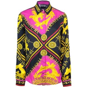 Versace, Blouses & Shirts, Dames, Veelkleurig, M, Mode Kleding Collectie