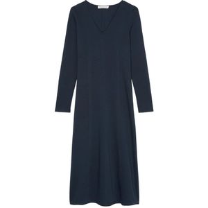 Marc O'Polo, Jersey jurk A-lijn Blauw, Dames, Maat:XL