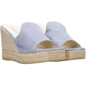 Espadrilles, Schoenen, Dames, Blauw, 40 EU, Suède, Pumps