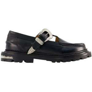 Toga Pulla, Loafers Zwart, Dames, Maat:36 EU