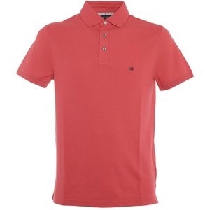 Tommy Hilfiger, Polo essential fragola Rood, Heren, Maat:M