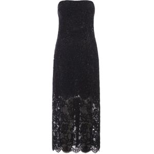 Ermanno Scervino, Maxi Kleedjes Zwart, Dames, Maat:S