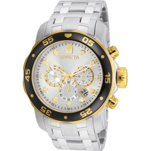 Invicta Watches, Accessoires, Heren, Grijs, ONE Size, Pro Diver Scuba Heren Quartz Horloge