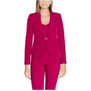 Rinascimento, Jassen, Dames, Roze, S, Polyester, Herfst/Winter Blazer Donna