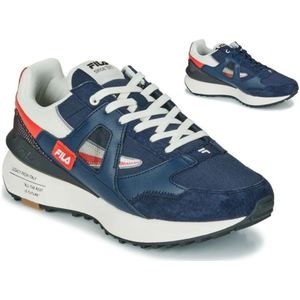 Fila, Schoenen, Heren, Blauw, 44 EU, Blauwe Vrijetijdssneakers voor Mannen