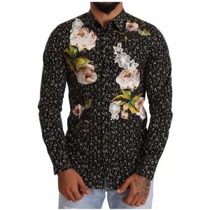 Dolce & Gabbana, Overhemden, Heren, Veelkleurig, M, Polo Shirts