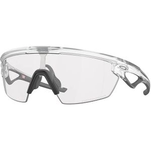 Oakley, Accessoires, unisex, Wit, 36 MM, Clear To Black Iridium Photochromic Zonnebril