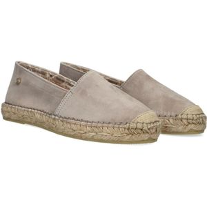 Fred De La Bretoniere, Schoenen, Dames, Beige, 37 EU, Jute, Taupe Espadrilles met Jute Zool