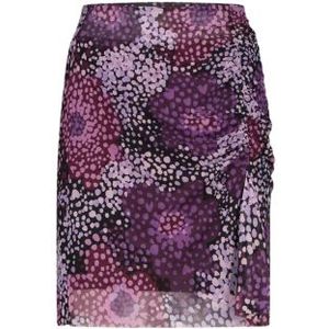 Fabienne Chapot, Rokken, Dames, Veelkleurig, S, Polyester, Gedrapeerd Mesh Midi Rok