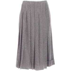 Vivetta, Midi Skirts Grijs, Dames, Maat:M