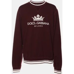 Dolce & Gabbana Pre-owned, Pre-owned, Heren, Rood, S, Pre-owned Cotton tops