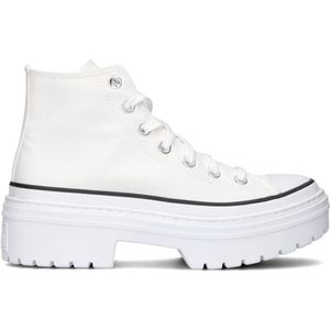 Converse, Schoenen, Dames, Wit, 35 EU, Hoge Top Lugged Heel Sneakers