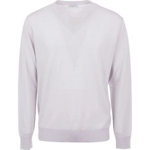 Ballantyne, Truien, Heren, Wit, XL, V-hals Pullover Sweater