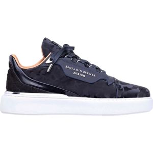 Benjamin Berner, Sneakers Blauw, Heren, Maat:39 EU