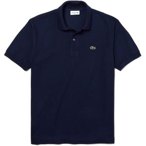 Lacoste, Tops, Heren, Blauw, XS, Katoen, Classic Fit L.12.12 Polo Shirt Navy Blue