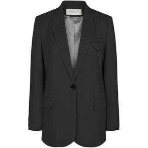 Copenhagen Muse, Jassen, Dames, Zwart, XL, Polyester, Tailor Jacket - Stijlvolle en veelzijdige blazer voor vrouwen