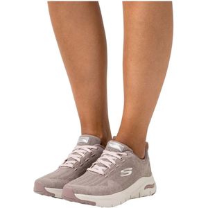 Skechers, Schoenen, Dames, Beige, 40 EU, Arch Fit - Comfy Wav Sneakers