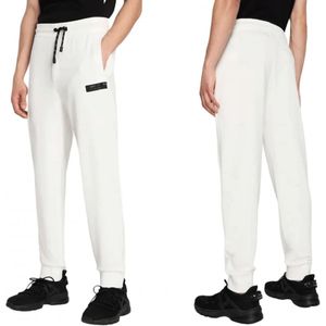 Armani Exchange, Broeken, Heren, Wit, M, Katoen, Stijlvolle katoenen joggingbroek