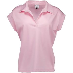 Desoto, Fiona Lichtroze Polo Shirt Roze, Dames, Maat:XL