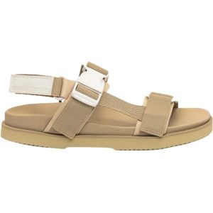 Tommy Hilfiger, Platte sandalen Beige, Heren, Maat:40 EU