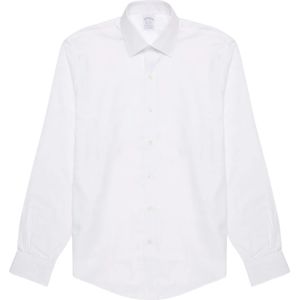 Brooks Brothers, Overhemden, Heren, Wit, L, Katoen, Shirts