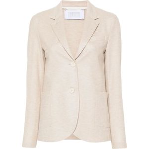 Harris Wharf London, Blazers Beige, Dames, Maat:M