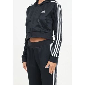 Adidas, Sport, Dames, Zwart, XS, Katoen, Zwart Glam Sportief Jumpsuit